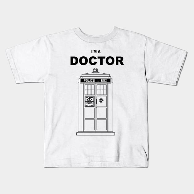 Doctor who Kids T-Shirt by TaBuR